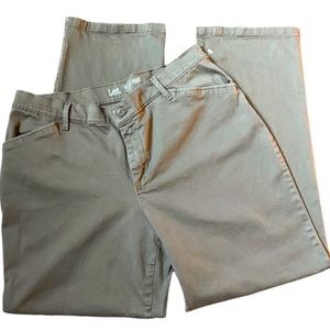 Lee , Women Pants , All Day Pants , Women Khaki Jeans , Straight Leg Pants ,